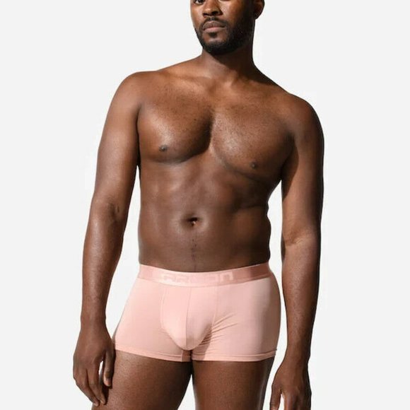 "Carbon" Size "X-Large" Next Generation Microfiber Trunks - Pink Sand Trunks - Picture 10 of 12